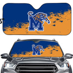 Memphis Tigers NCAA Car Windshield Sun Shade Universal Fit Sunshade