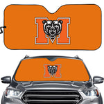 Mercer Bears NCAA Car Windshield Sun Shade Universal Fit Sunshade
