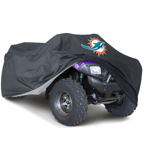 Miami Dolphins NFL ATV Cover Quad Storage