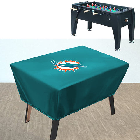 Miami Dolphins NFL Foosball Soccer Table Cover Indoor Outdoor