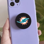 Miami Dolphins NFL Pop Socket Popgrip Cell Phone Stand Airpop