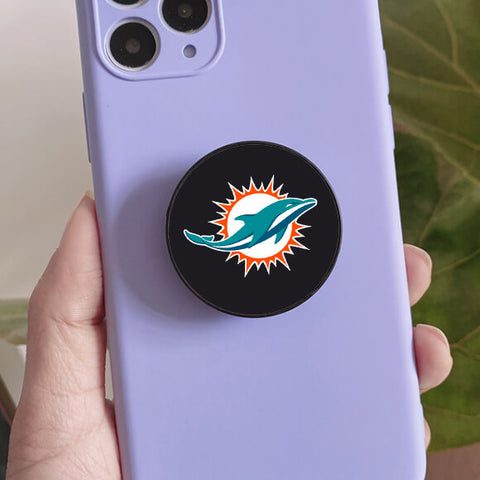 Miami Dolphins NFL Pop Socket Popgrip Cell Phone Stand Airpop