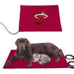 Miami Heat NBA Pet Heating Pad Constant Heated Mat