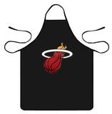 Miami Heat NBA BBQ Kitchen Apron Men Women Chef