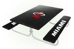 Miami Heat NBA Picnic Table Bench Chair Set Outdoor Cover