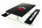 Miami Heat NBA Picnic Table Bench Chair Set Outdoor Cover