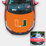 Miami (FL) Hurricanes NCAA Car Auto Hood Engine Cover Protector