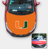 Miami (FL) Hurricanes NCAA Car Auto Hood Engine Cover Protector