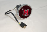 Miami (OH) RedHawks NCAA Hitch Cover LED Brake Light for Trailer