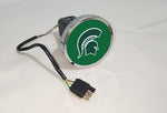 Michigan State Spartans NCAA Hitch Cover LED Brake Light for Trailer