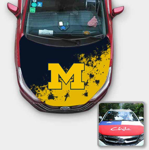 Michigan Wolverines NCAA Car Auto Hood Engine Cover Protector