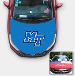 Middle Tennessee Blue Raiders NCAA Car Auto Hood Engine Cover Protector