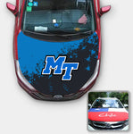 Middle Tennessee Blue Raiders NCAA Car Auto Hood Engine Cover Protector