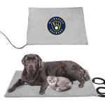 Milwaukee Brewers MLB Pet Heating Pad Constant Heated Mat