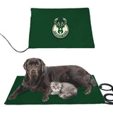 Milwaukee Bucks NBA Pet Heating Pad Constant Heated Mat