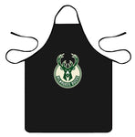 Milwaukee Bucks NBA BBQ Kitchen Apron Men Women Chef