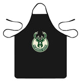 Milwaukee Bucks NBA BBQ Kitchen Apron Men Women Chef