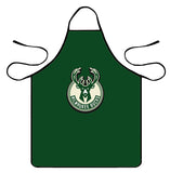 Milwaukee Bucks NBA BBQ Kitchen Apron Men Women Chef