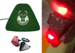 Milwaukee Bucks NBA Car Motorcycle tail light LED brake flash Pilot rear