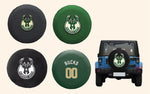 Milwaukee Bucks NBA Spare Tire Cover