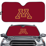 Minnesota Golden Gophers NCAA Car Windshield Sun Shade Universal Fit Sunshade
