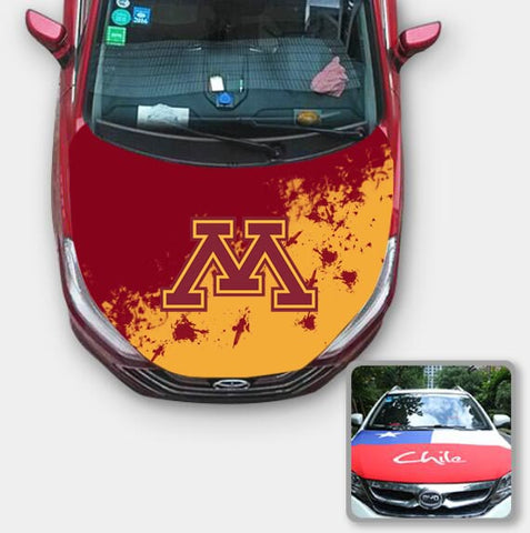 Minnesota Golden Gophers NCAA Car Auto Hood Engine Cover Protector