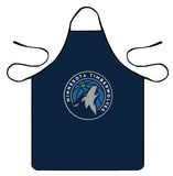 Minnesota Timberwolves NBA BBQ Kitchen Apron Men Women Chef