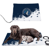 Minnesota Timberwolves NBA Pet Heating Pad Constant Heated Mat