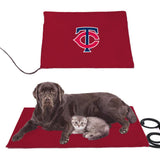 Minnesota Twins MLB Pet Heating Pad Constant Heated Mat