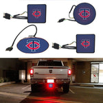 Minnesota Twins MLB Hitch Cover LED Brake Light for Trailer