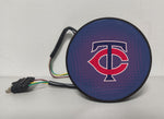 Minnesota Twins MLB Hitch Cover LED Brake Light for Trailer