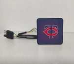 Minnesota Twins MLB Hitch Cover LED Brake Light for Trailer
