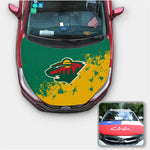 Minnesota Wild NHL Car Auto Hood Engine Cover Protector