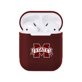 Mississippi State Bulldogs NCAA Airpods Case Cover 2pcs