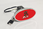 Mississippi Valley State Delta Devils NCAA Hitch Cover LED Brake Light for Trailer