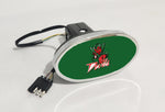 Mississippi Valley State Delta Devils NCAA Hitch Cover LED Brake Light for Trailer