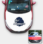 Monmouth Hawks NCAA Car Auto Hood Engine Cover Protector