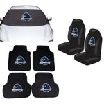 Monmouth Hawks NCAA Car Front Windshield Cover Seat Cover Floor Mats