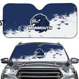 Monmouth Hawks NCAA Car Windshield Sun Shade Universal Fit Sunshade