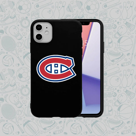 Phone Case Rubber Plastic NHL-Montreal Canadiens Print