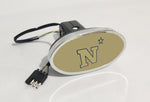 Navy Midshipmen NCAA Hitch Cover LED Brake Light for Trailer