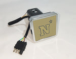 Navy Midshipmen NCAA Hitch Cover LED Brake Light for Trailer