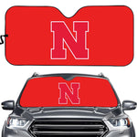 Nebraska Cornhuskers NCAA Car Windshield Sun Shade Universal Fit Sunshade