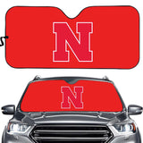 Nebraska Cornhuskers NCAA Car Windshield Sun Shade Universal Fit Sunshade