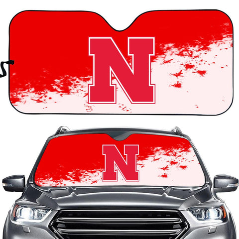 Nebraska Cornhuskers NCAA Car Windshield Sun Shade Universal Fit Sunshade