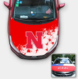 Nebraska Cornhuskers NCAA Car Auto Hood Engine Cover Protector