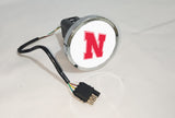 Nebraska Cornhuskers NCAA Hitch Cover LED Brake Light for Trailer