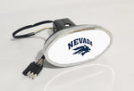 Nevada Wolf Pack NCAA Hitch Cover LED Brake Light for Trailer