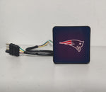 New England Patriots NFL Hitch Cover LED Brake Light for Trailer