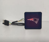New England Patriots NFL Hitch Cover LED Brake Light for Trailer